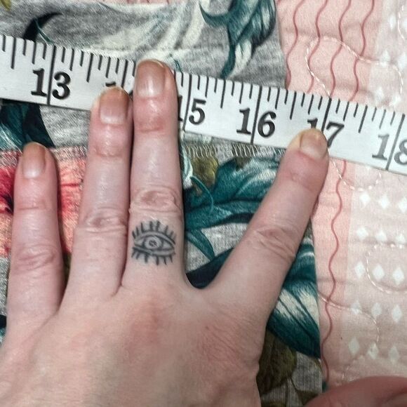 Tommy Bahama floral jersey skirt hibiscus print gray medium cotton drawstring - Picture 6 of 9